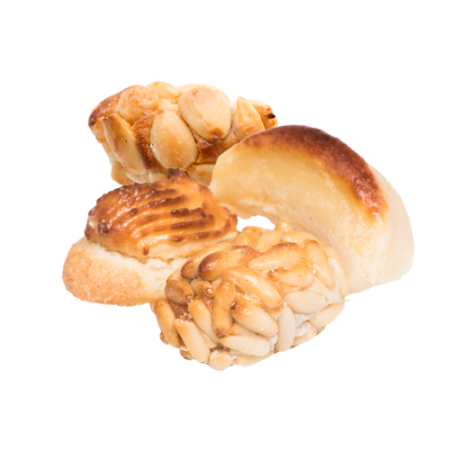 Dulces surtidos con imperiales