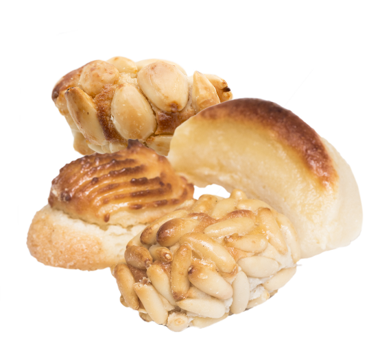 Dulces surtidos con imperiales